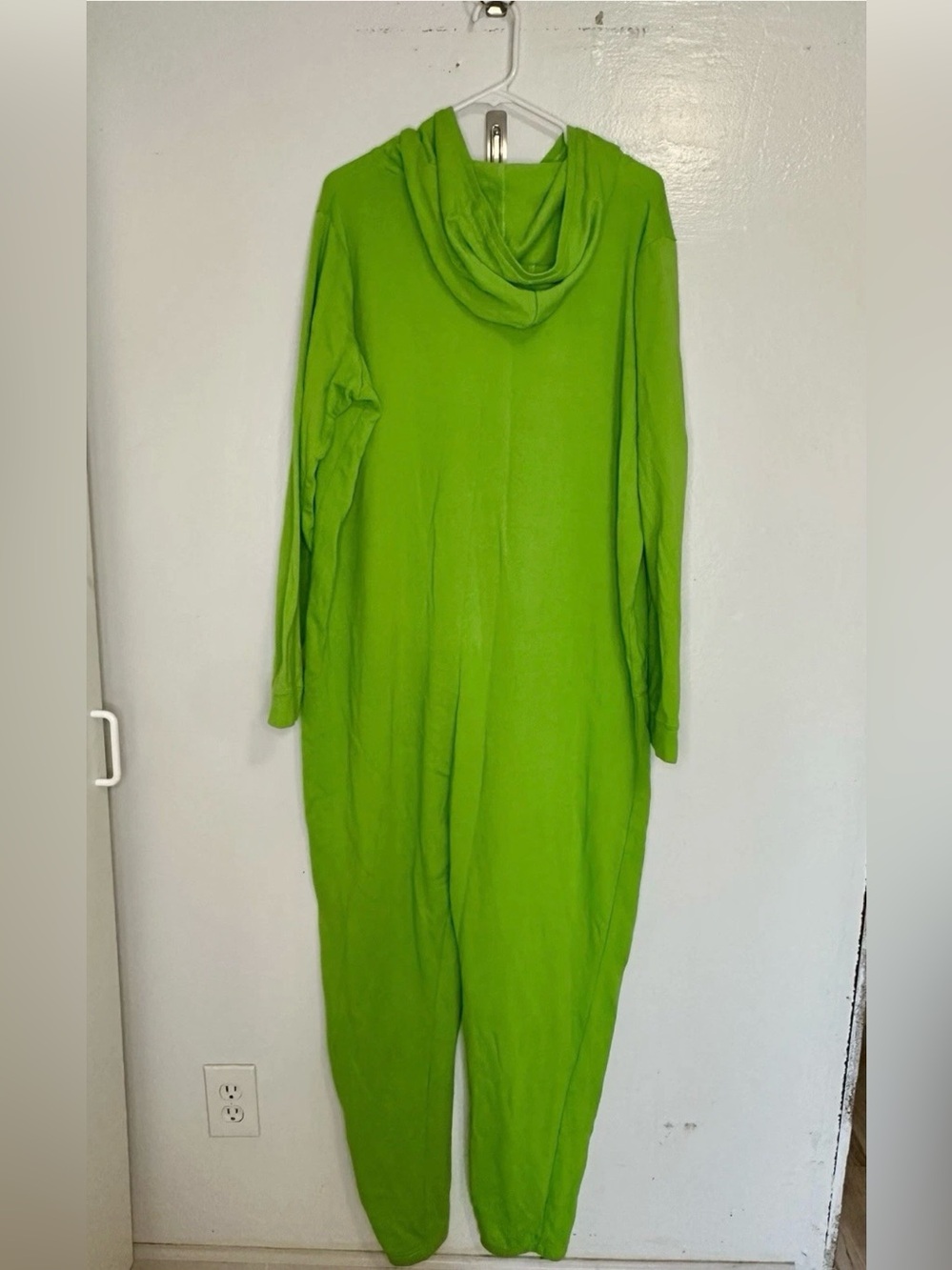 NFL Team Apparel Seattle Seahawks Green Hooded Zip Front One-Piece Pajamas L - Picture 5 of 5